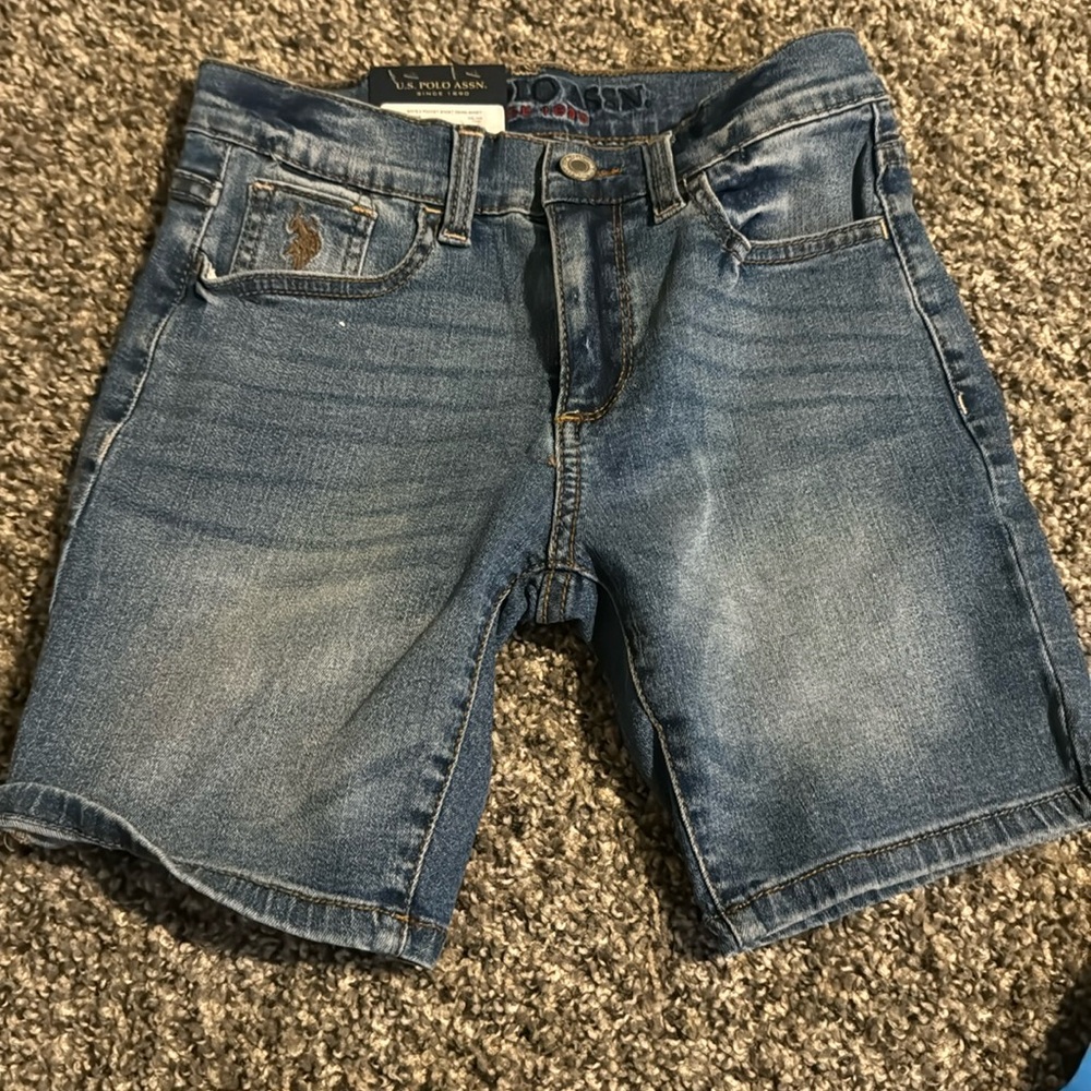 Boys Polo Shorts Size 8